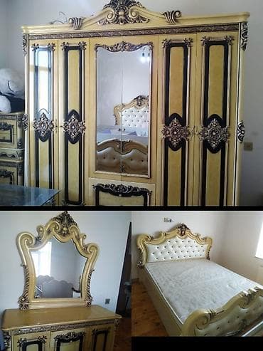 İkinəfərlik çarpayı, 2 tumba, Termo, Dolab, İşlənmiş