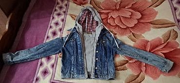 - Məhsul: Qadınlar üçün cins gödəkçə, içi sweatshirt (kapüşonlu)