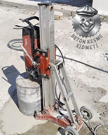 ev işi: #Betonkesme #betondeşmə Beton kubik kərpic - dən kəsim deşim — 3