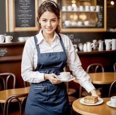 günlük online iş: Ofisiant tələb olunur — 1