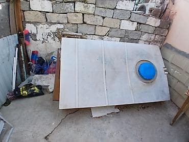 Plastik su çəni (yatay tip) - Material: qalın divarlı — 2