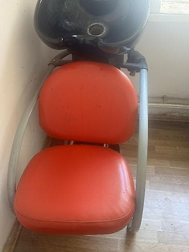 salon moykalari: Salon üçün yuyucu stul (şampun lavajı) - Inteqrasiyalı qara yuma qabı — 2