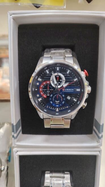 ct8 max smart watch: Yeni, Qol saatı, Curren, rəng - Qara — 1