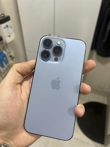 xs max 128: IPhone 13 Pro, 256 GB, Sierra Blue, Barmaq izi, Simsiz şarj, Face ID — 1