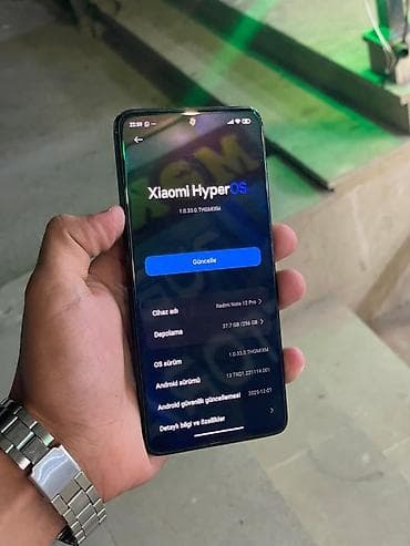 redmi 60 pro: Redmi Note 12 Pro, 256 GB, rəng - Boz, Barmaq izi — 7