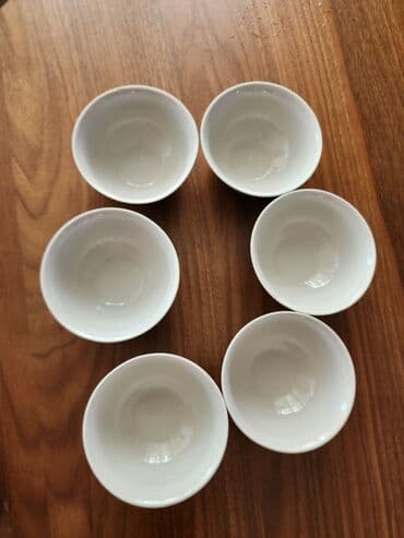 qara madonna aş nimcəsi: Nəlbəkilər, 6 ədədli dəst, rəng - Ağ, Rusiya — 4