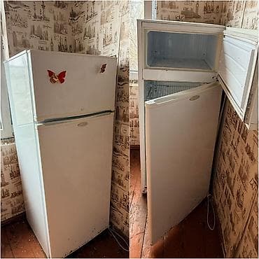 Soyuducular: 2 qapılı Soyuducu Satılır, rəng - Ağ, Təkərli — 1