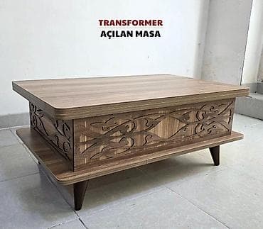 nerj stol: Jurnal masası, Yeni, Transformer, Laminat, Dördbucaq masa — 1