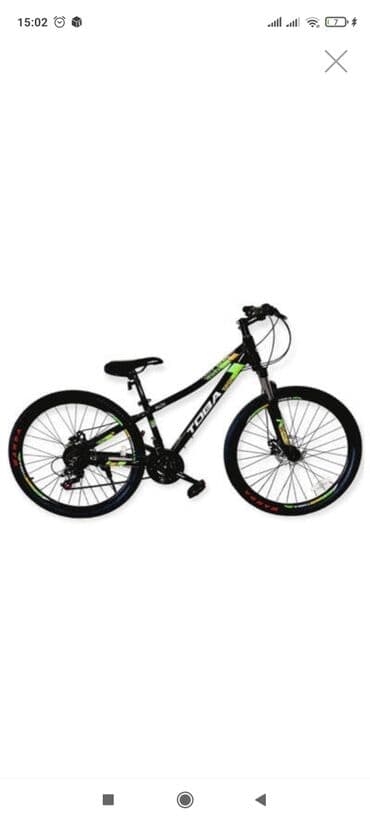 lxtx velosiped: Şəhər/dağ tipli Toba velosipedlər - Geniş təkərlər və yüngül — 2