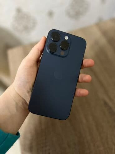 IPhone 15 Pro, 512 GB, Göy, Face ID