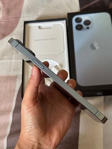 iphone telefonları: IPhone 13 Pro, 128 GB, Sierra Blue, Face ID — 2