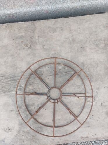 məftil: Məhsul: Metal məftil çarx/kabel bobini Təsvir: - Dəmir məftildən — 2