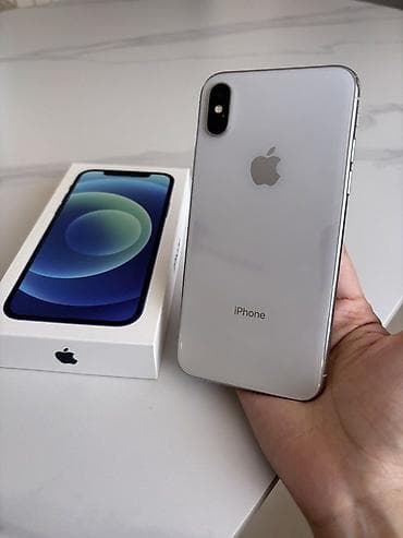 iphone x plata: IPhone X, Gümüşü, Face ID — 2