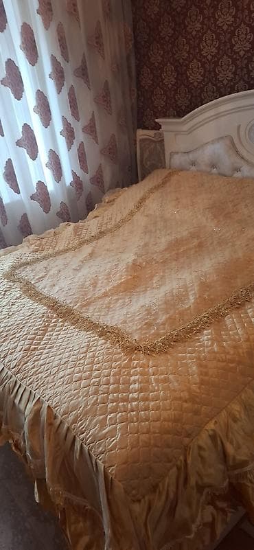 Покрывала: Для кровати Новый цвет - Золотой Покрывало — 1