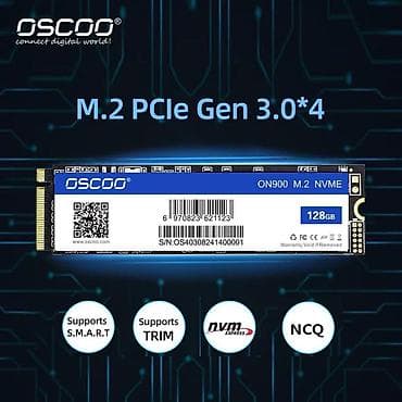 Daxili SSD disk 120 GB, M.2, Yeni