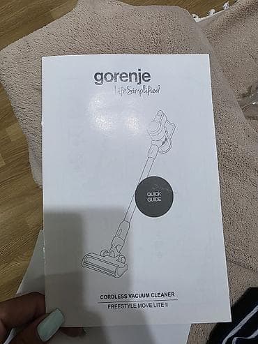 Gorenje Freestyle Move Lite II – Simsiz şaquli tozsoran — 3