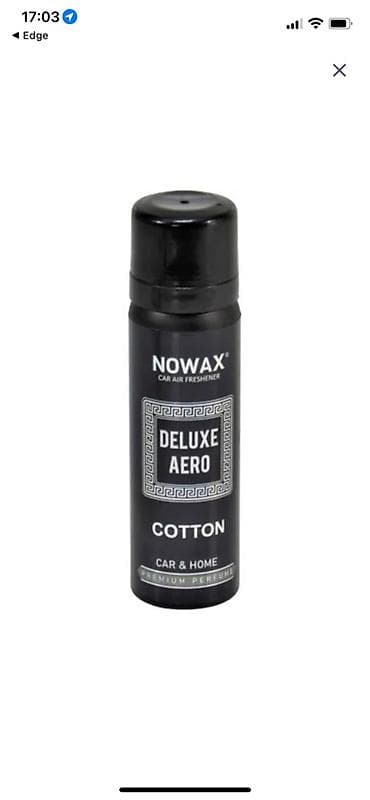 NOWAX AERO hava təmizləyici sprey seti - İstifadə yeri: avtomobil və — 1