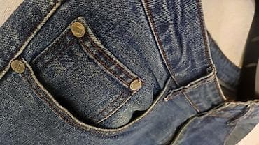 Cinslər: ZILLI Jeans kişi cins şalvarı - Rəng: tünd mavi (yüngül yuyulma — 1
