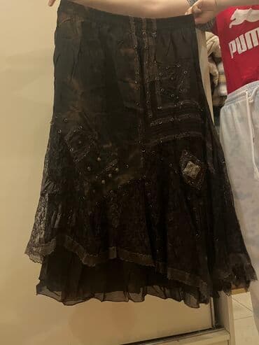 Maksi Ətək, Stradivarius, Gipür, 2XL