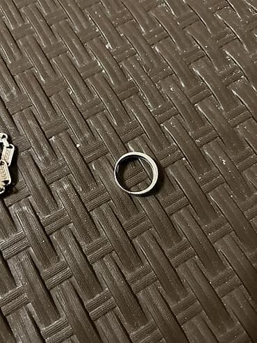 Qaralmayan italyan gumuşu sep və uzuk. Sep çox ağır və möhkəmdir.Üzük — 5