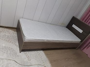 Uşaq mebeli: Oğlan və qız üçün, Çarpayı, Matras ilə, Siyirməsiz — 2
