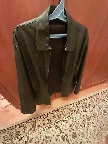 geyim kisi: Kurtka, Dəri, Payız, M — 3