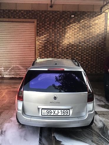 vito salon: Renault Megane II Grandtour (universal) – gümüşü rəng Nömrə: 99-XJ-169 — 2