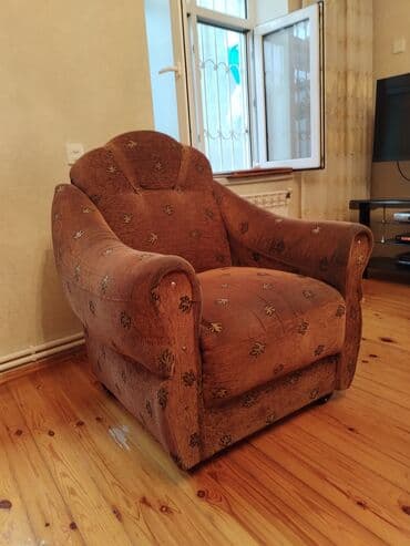 диван и кресло: Кресло, Ткань, Нет кредита, Нет доставки — 2