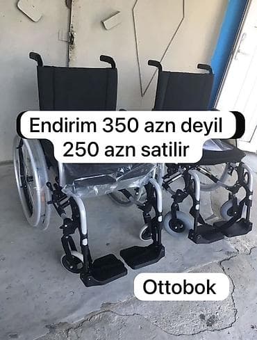 əl arabaları: Ottobock əlil arabası - Brend: Ottobock - Təkərlər: arxada iri — 1