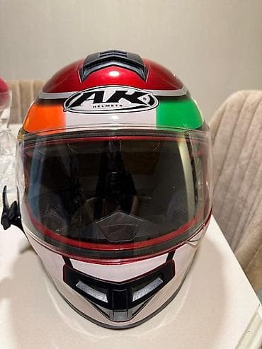 behkaran iran peci: AK Helmets tam üzlü motosiklet dəbilqəsi - Model: AK Helmets — 1