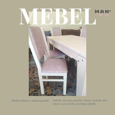 oturacaqlarin uzlenmesi: Stol stul dəsti super endirimlə | MEBELMAN+ Sizin üçün əla fürsət. 📢 — 3