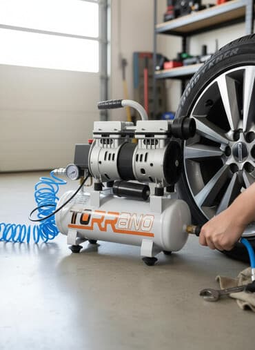 Laqondalar: TORRANO yağsız hava kompressoru - Brend/Model: TORRANO, Oilfree Air — 3