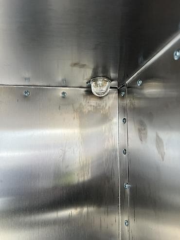 ucuz motorlar: Kaptilni budka – nerjaveyka daxili kamera və taxta korpus Məhsul — 8