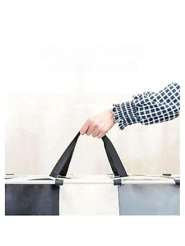 Холодильное оборудование: Çamaşır üçün səbət SS-234, yığılan, 3 bölmə ilə, 60x38x68 sm — 4