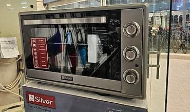 soba: Duxovka Elektrik, rəng - Boz, Ayrıca dayanan, Yeni — 3
