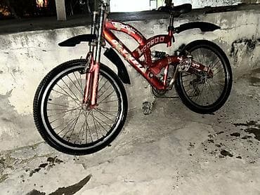 Uşaq/yeniyetmə üçün dağ tipli velosiped - Ölçü: təxminən 24" təkərlər