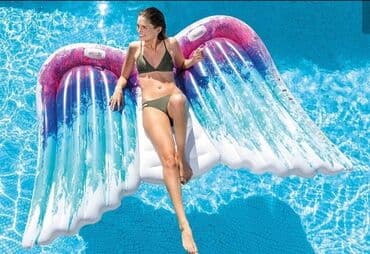 бассейны на ножках: İntex hovuzları 🔹️İntex melek (angel mat) 🌊 🔹️Ölculeri: 2.16×1.55 — 1