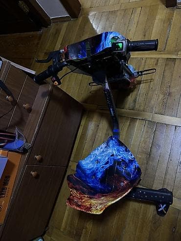elektro samokat: Elektrik drift skuter – “od və buz” (fire & ice) dizaynlı - Uşaq — 1