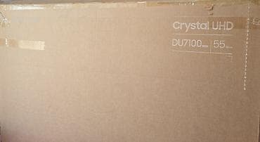tv box satisi: Samsung Crystal UHD DU7100, 55" (138 sm) Salitondan 1063 manata — 1