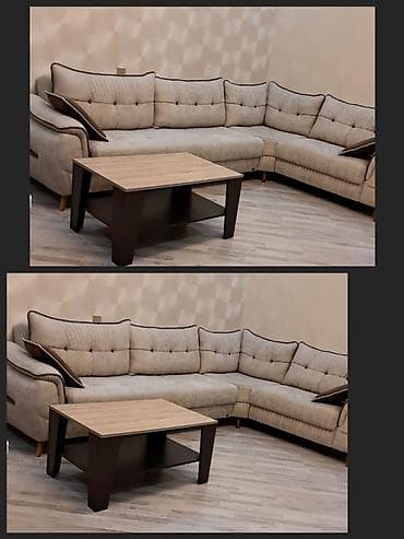 ❤️Kunc divan ✅Satilir birlikde 650 azn Divan bazalidir. Jurnal masa