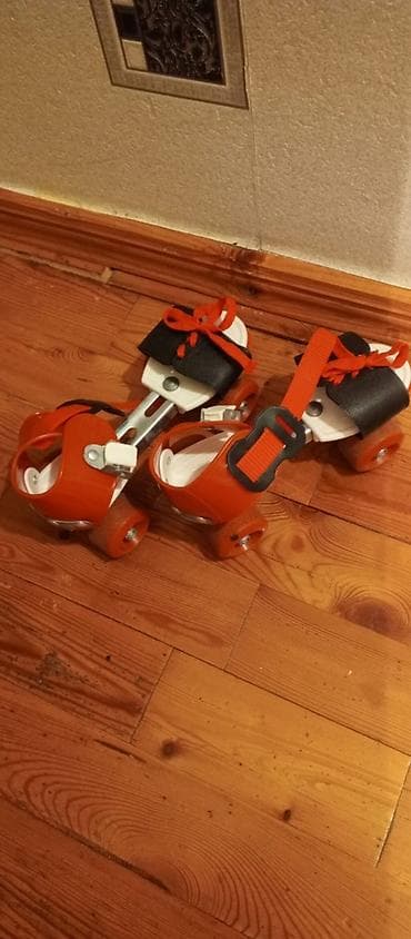 Roliklər: Uşaq dördtəkərli rolik konki 28-32 - Tip: Çəkmənin üzərinə geyilən — 2