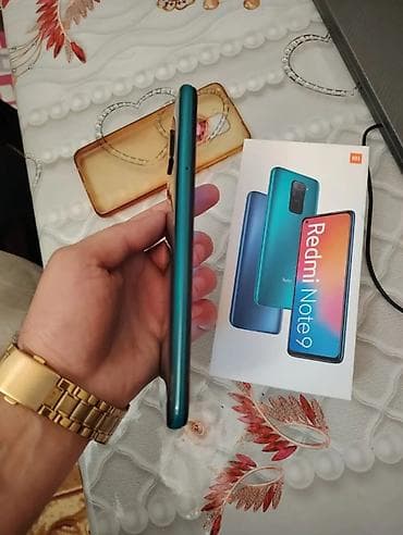 irşad electronics iphone 13: Redmi Note 9, 128 GB, rəng - Yaşıl, İki sim kartlı — 3