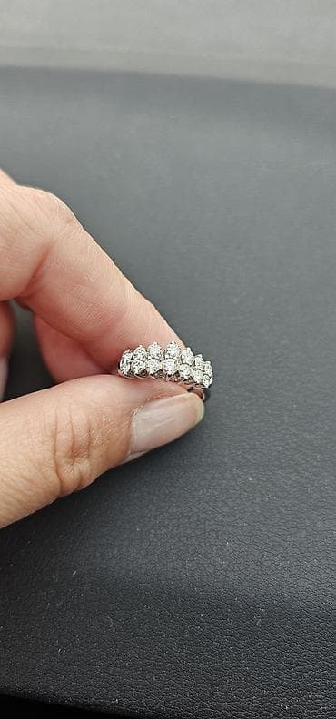 Üzük, Ağ qızıl, 750 Əyar — 3