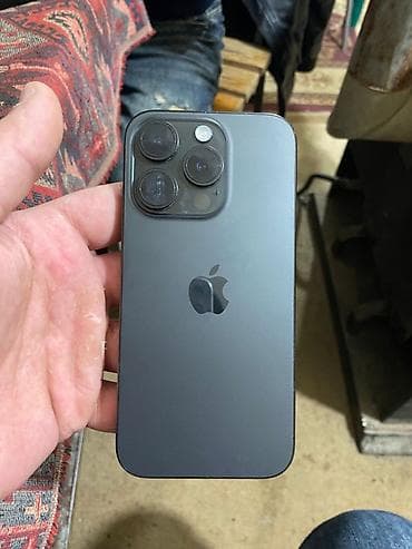 IPhone 15 Pro, 128 GB, Black Titanium, Simsiz şarj