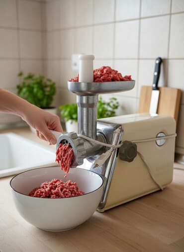 Soyuducular: Ət çəkən maşın Geepas — 1