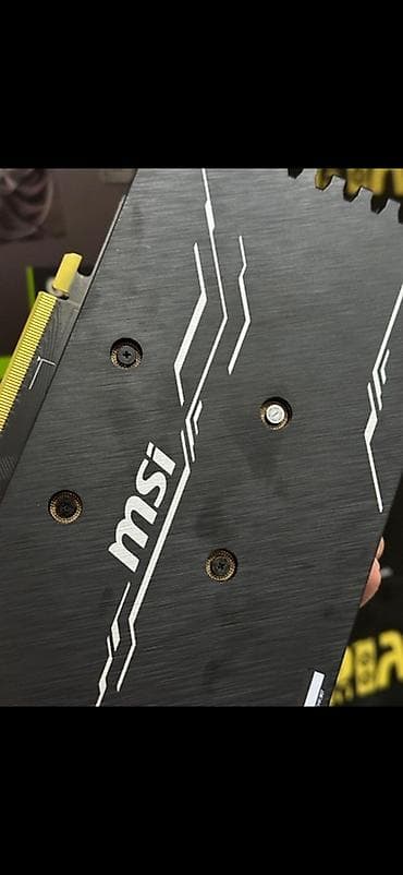купить gtx 1060 ti: Videokart MSI GeForce GTX 1660 Ti, 6 GB, İşlənmiş — 6