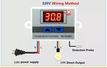 inkubator ucun termostat: Termostat 3001 İstilik tənzimləyən cihaz İnkubator ehtiyat hissələri — 1