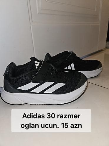 Rəng - Qara Krossovkalar, Adidas, Ölçü: 30, Oğlan üçün