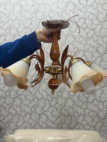 dehliz xalçasi: Çılçıraq, 6 lampa, Metal — 3