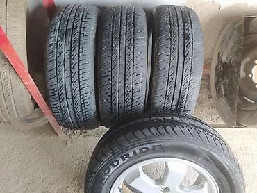 4 ədəd yığılmış disk+şin komplekti əla vəziyyətdədiler pirus diskidi — 4